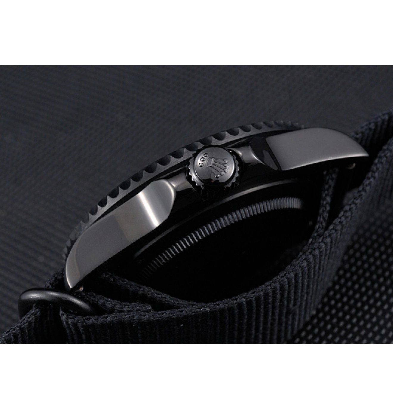 Aaa replica Submariner Black Strap Rolex 622006 Nylon 0515